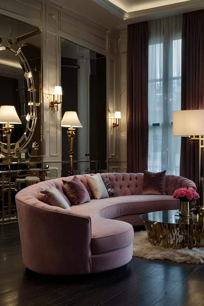 Achieving Elegance: Glam Living Room Decor Ideas - Home In The Pastures